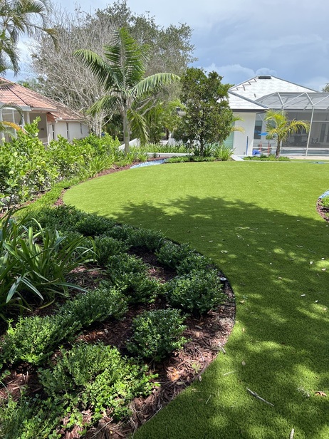 Jensen Beach Backyard Artificial Turf