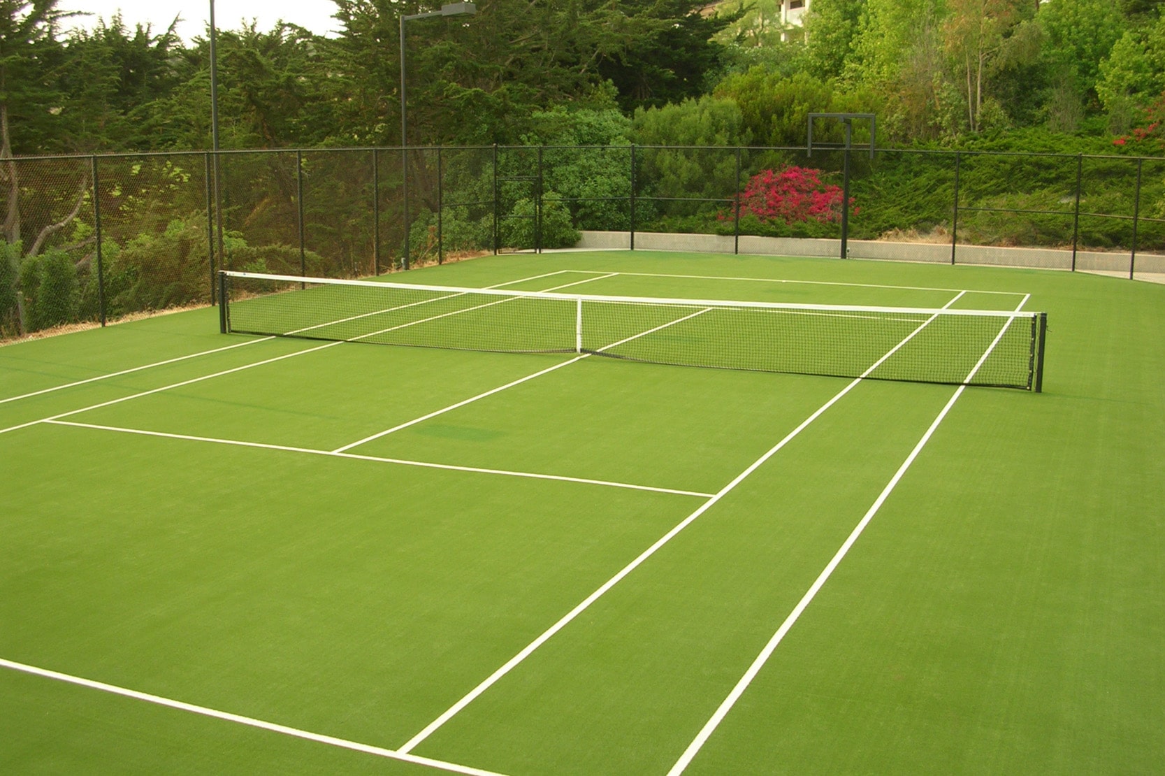 Tennis Court Resurfacing with Artificial Grass