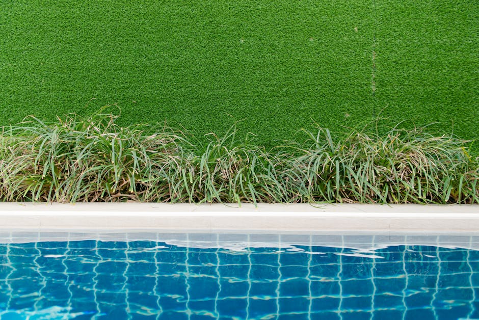 artificial grass for pools