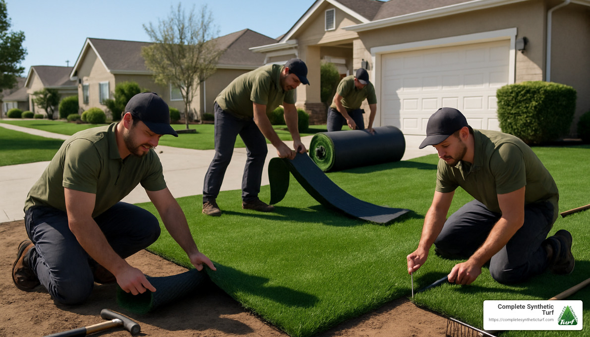 artificial grass installation cost melbourne
